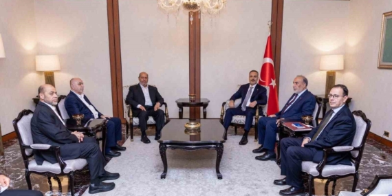 Bakan Fidan, Hamas Siyasi Büro Şefi Hayye’yi kabul etti