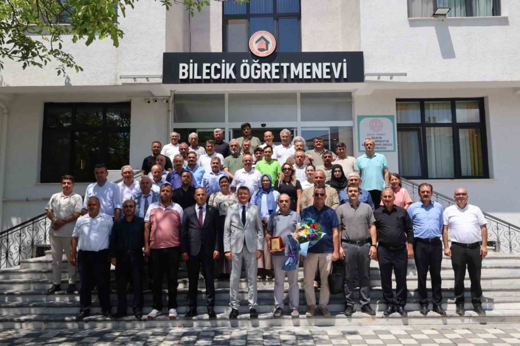 5 yıllık şube müdürüne veda