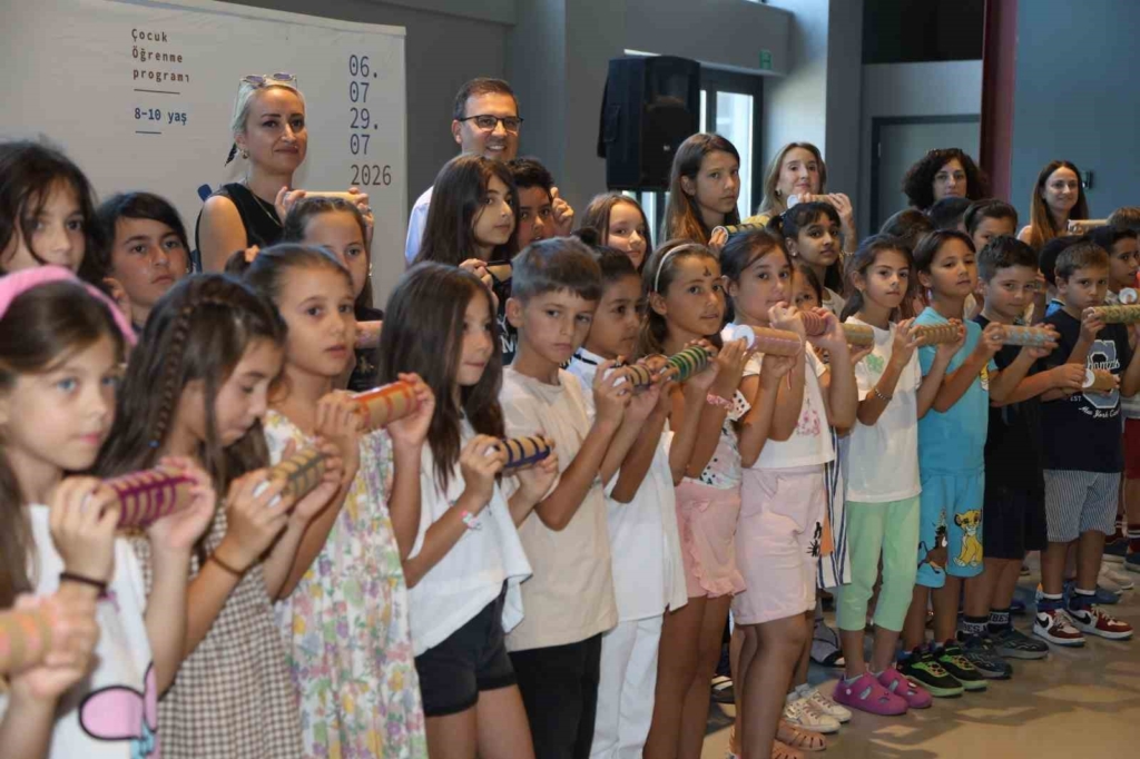 Nilüfer’de çocuklar ’Toprağın İzinde’ sanatı ve doğayı keşfetti
