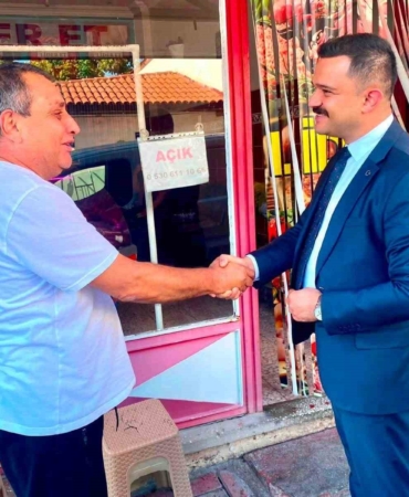 Kaymakam Titiz esnafla bir araya geldi