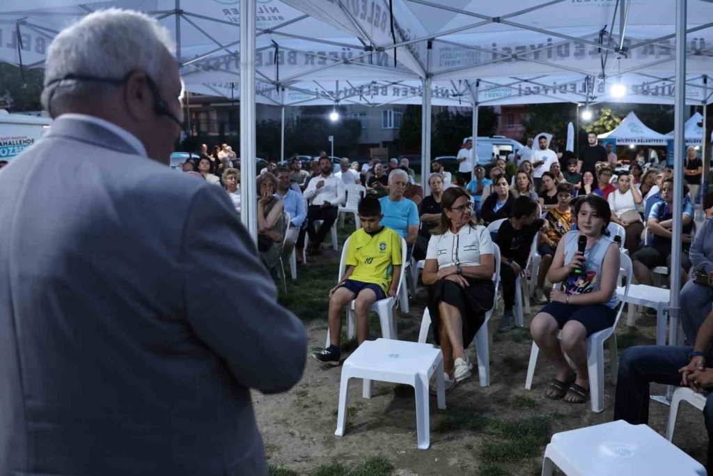 Başkan Şadi Özdemir, Beşevler sakinlerini dinledi