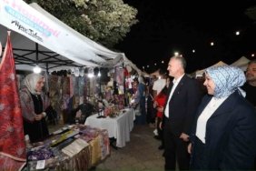 Hanımeli alışveriş şenliği tüm coşkusuyla devam ediyor
