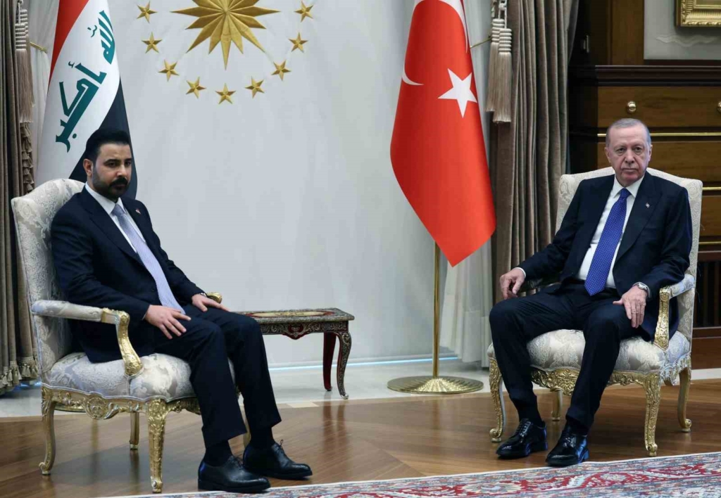 Cumhurbaşkanı Erdoğan, Irak Başbakanı Zeydi’yi törenle karşıladı