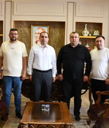 Kaymakam Özdemir’den amatör spora sağlık ve güvenlik desteği