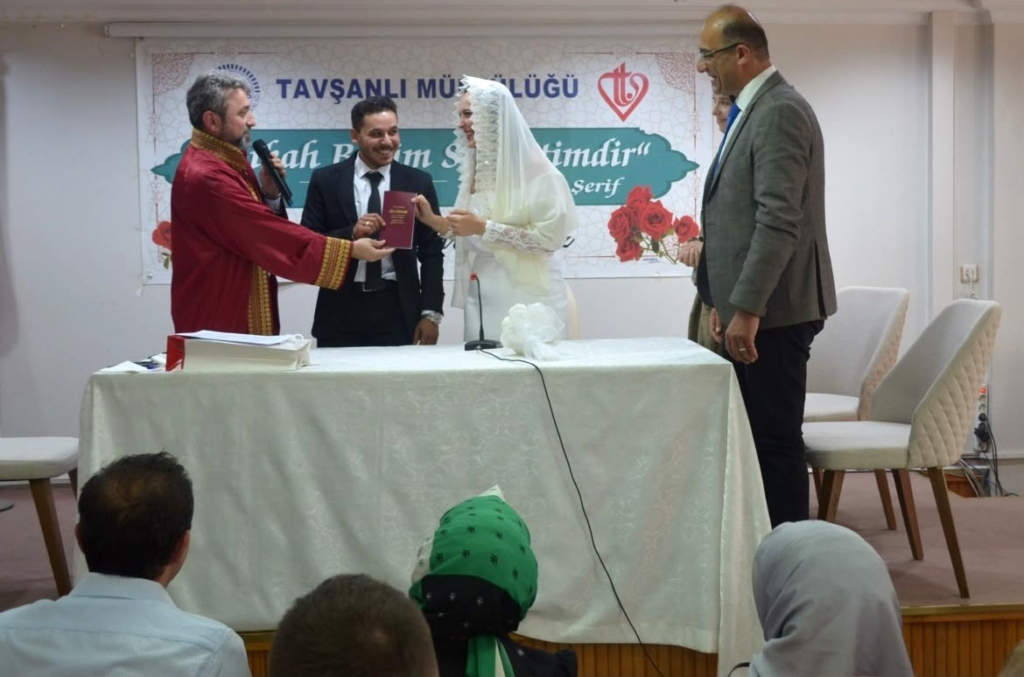 "İki İnsan Bir Hayat" projesiyle Tavşanlı’da anlamlı nikâh