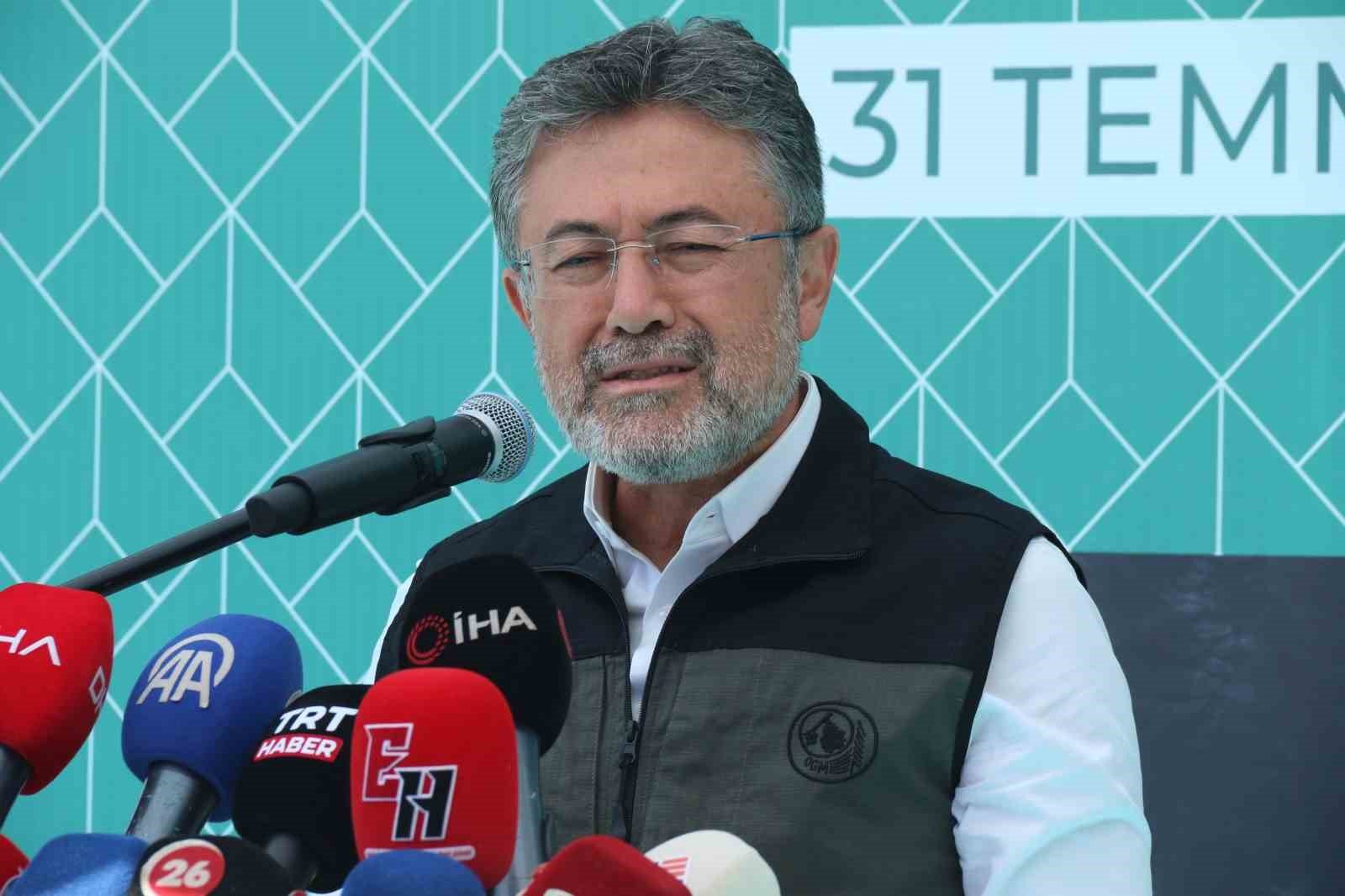 Bakan Yumaklı: "Son 3 günde 218 yangına müdahale edildi"