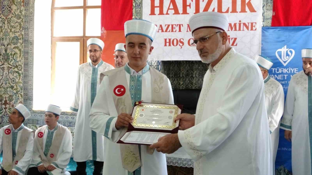 Kütahya’da 15 hafız için icazet merasimi