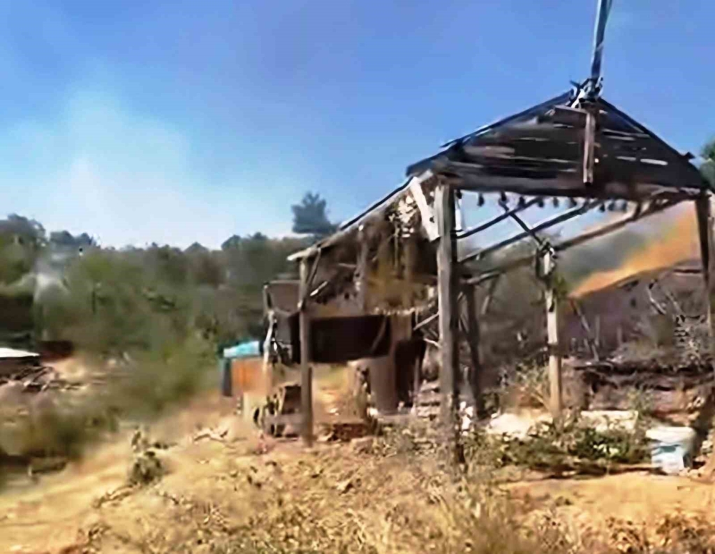 Emet’teki yangın kontrol altına alındı, ormana sıçraması önlendi