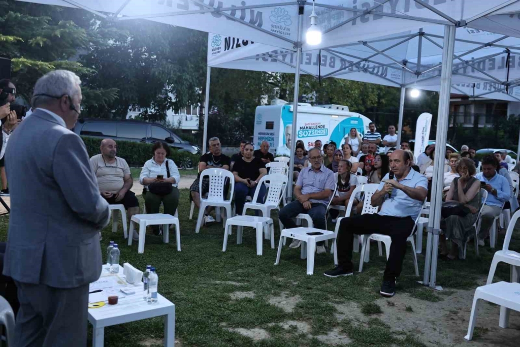 Başkan Şadi Özdemir, Beşevler sakinlerini dinledi
