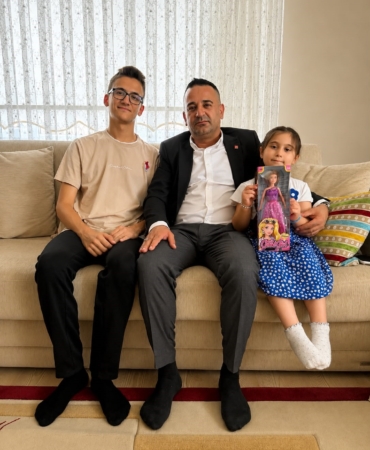 TYT tam puan alan Abdullah Uslu’ya ziyaret