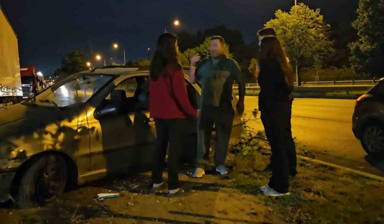 Bursa’da kaza sonrası suç düellosu: "Ben sürüyordum he? Vay be"