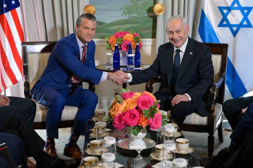 Netanyahu, ABD Savunma Bakanı Hegseth ile bir araya geldi