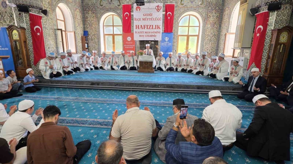 Kütahya’da 15 hafız için icazet merasimi