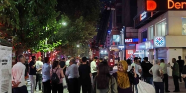 Batman’da plazada çıkan yangın korkuttu