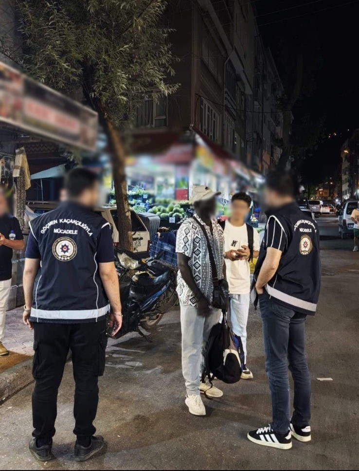Bursa’da düzensiz göçmenlere karşı operasyon