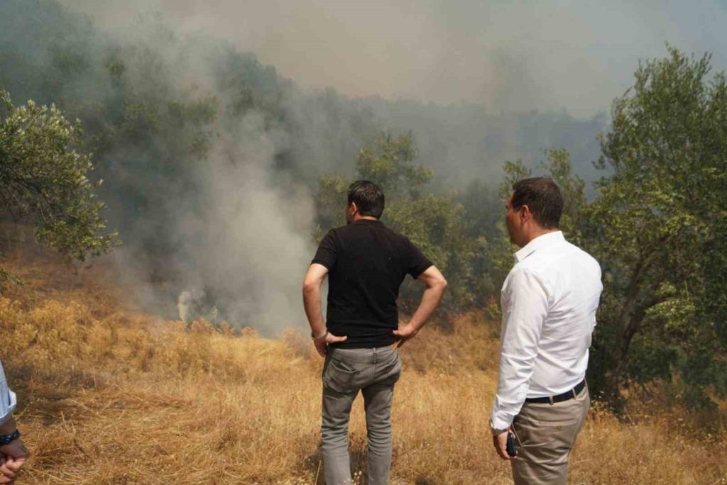 Edremit Kaymakamı Odabaş’tan yangın açıklaması