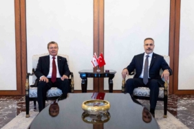 Bakan Fidan, KKTC Başbakanı Ünal Üstel ile görüştü
