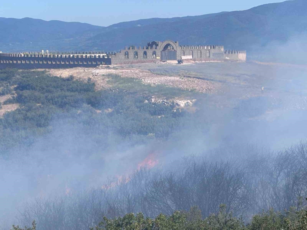 Bursa’da ormanlık alanda yangın çıktı