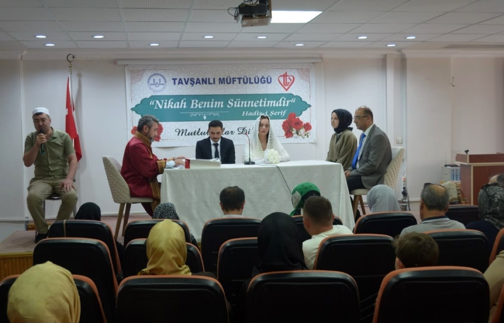 "İki İnsan Bir Hayat" projesiyle Tavşanlı’da anlamlı nikâh