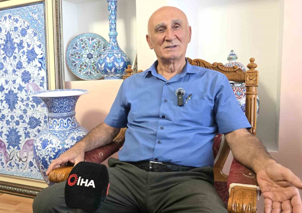 Kütahyalı çini ustası Mehmet Koçer: "Çinicilik yeniden mimariyle buluşmalı"