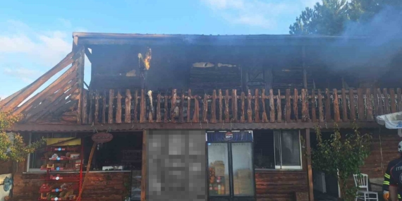 Bilecik’te restoranda korkutan yangın