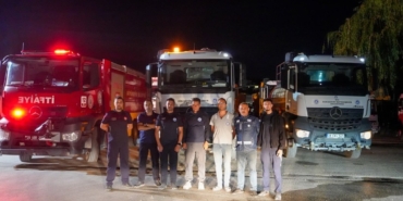 Aydın’daki orman yangınına Eskişehir’den destek