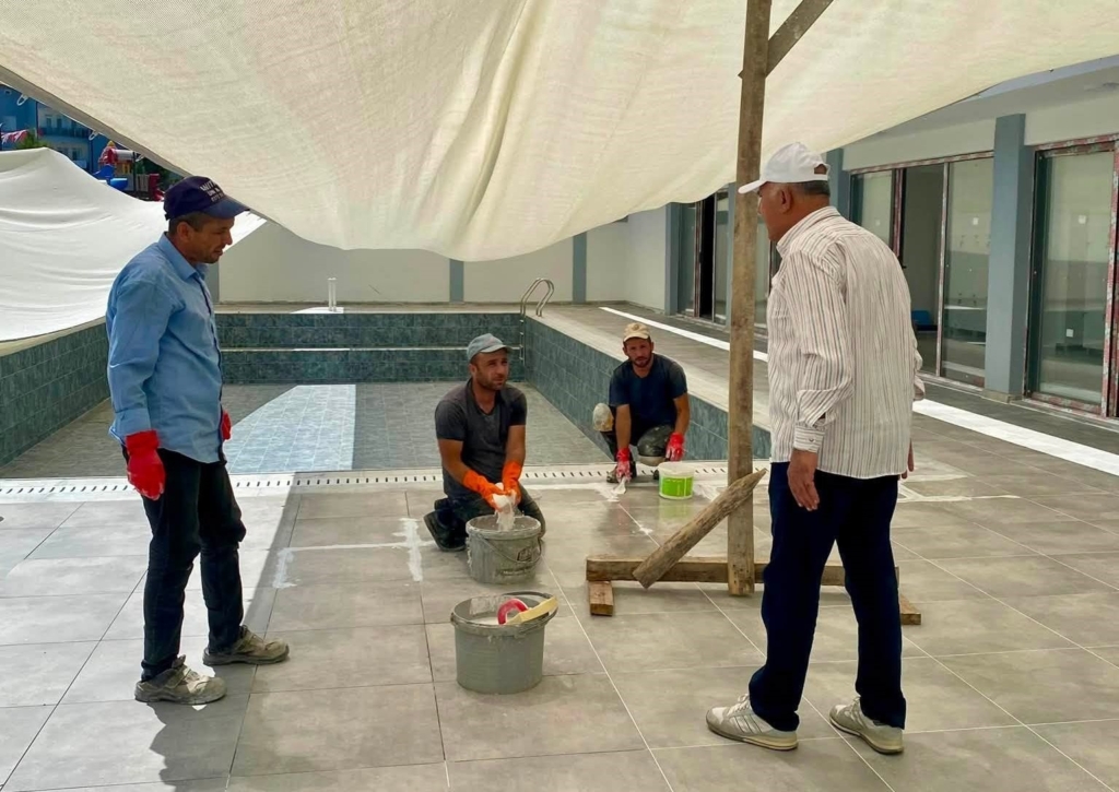 Hisarcık Esire Termal Tesisleri yeni yüzüyle hizmete hazırlanıyor