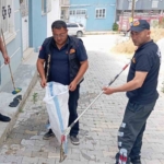 Eve giren yılan paniğe neden oldu
