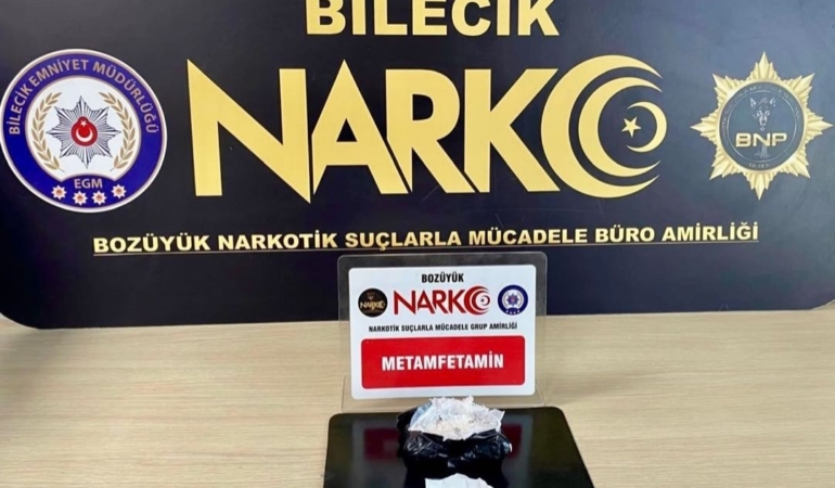 Bilecik’te uyuşturucu operasyonu: 1 gözaltı