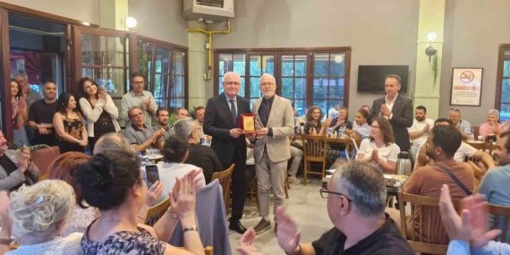 Eskişehir sağlık teşkilatından emekli olan Ömer Faruk Üresin’e vefa yemeği