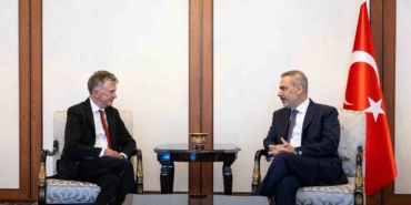 Bakan Fidan, Birleşik Krallık Ulusal Güvenlik Danışmanı Powell’ı kabul etti