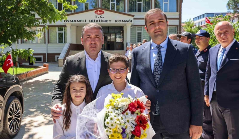 Vali Sözer, Osmaneli’ndeki kamu yatırımlarını değerlendirdi