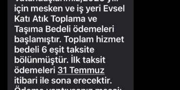 Odunpazarı Belediyesi’nin katı atık toplama bedeli tepki çekmeye devam ediyor