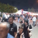 Gediz Tarhana Festivali’nin son gününde festival alanında insan seli