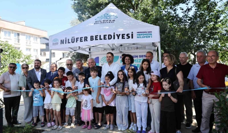 Nilüfer’de Çalı Mehmetçik Parkı açıldı