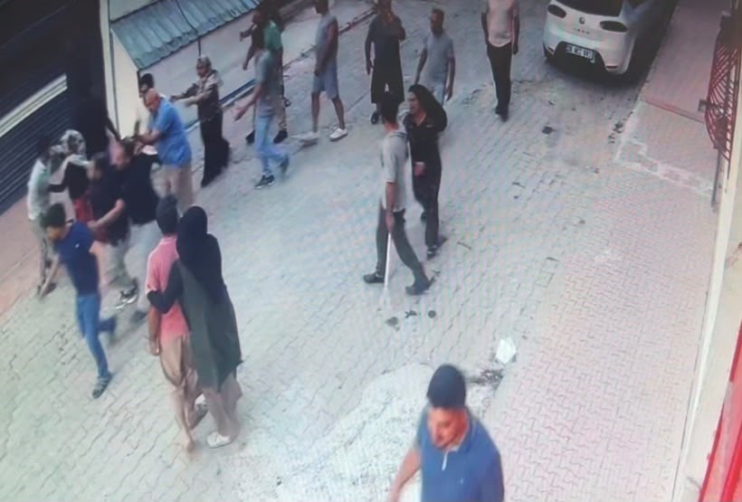 Eskişehir’de 2’si polis 9 kişinin yaralandığı kavganın görüntüleri ortaya çıktı