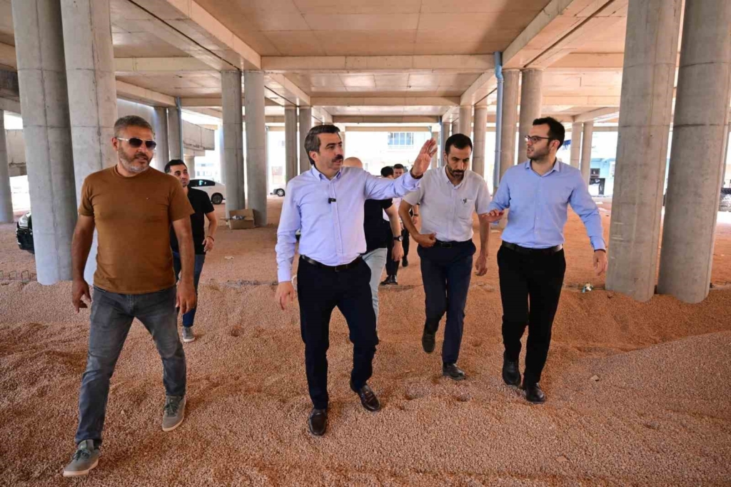 Yavuzselim pazaryeri’nde çalışmalar devam ediyor