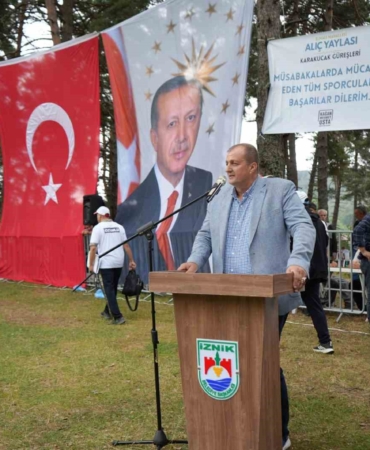 Alıç Yaylası’nda Kıran Kırana Güreş