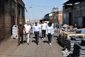 Başkan Şadi Özdemir mahallelerdeki sorunları yerinde inceledi