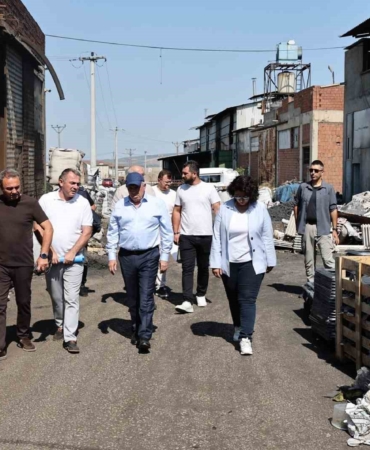Başkan Şadi Özdemir mahallelerdeki sorunları yerinde inceledi