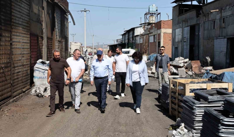 Başkan Şadi Özdemir mahallelerdeki sorunları yerinde inceledi