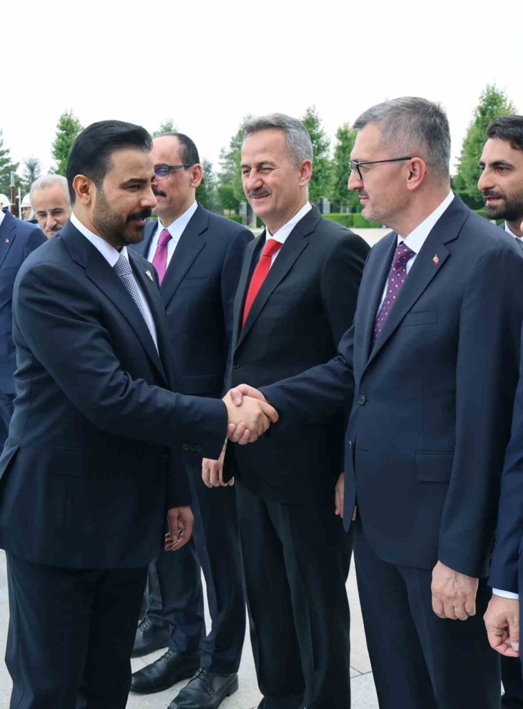 Cumhurbaşkanı Erdoğan, Irak Başbakanı Zeydi’yi törenle karşıladı