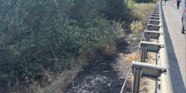 Atılan sigara izmariti muhtemel bir faciaya yol açıyordu