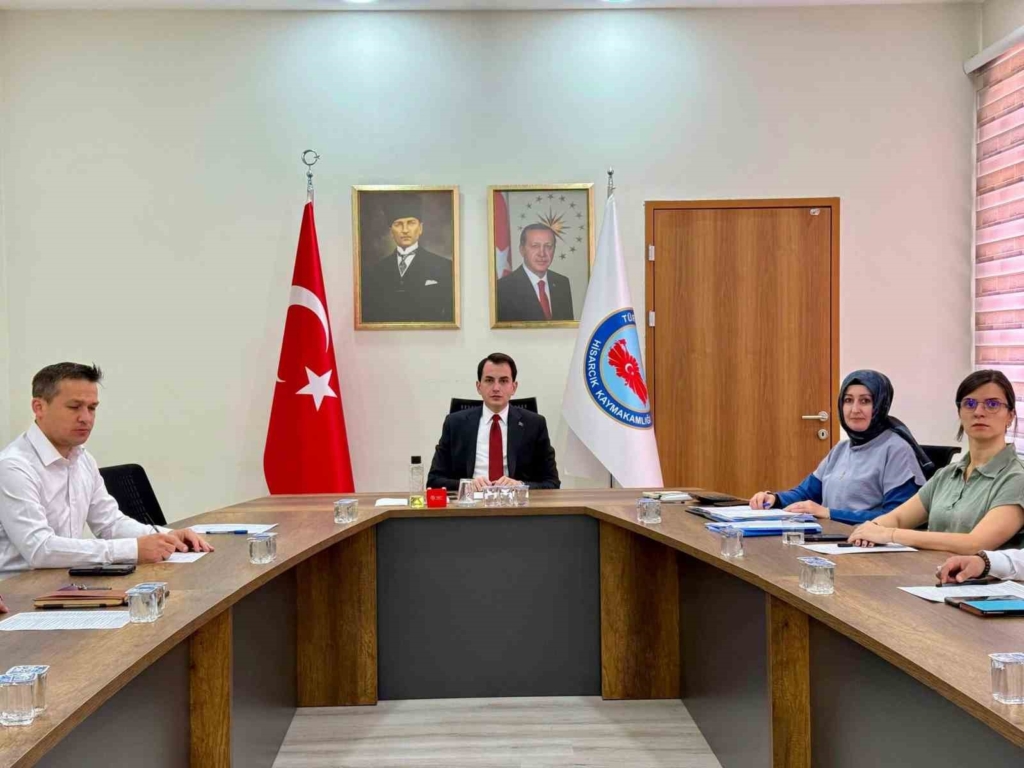 Hisarcık’ta Sosyal Yardımlaşma Vakfı toplantısı yapıldı