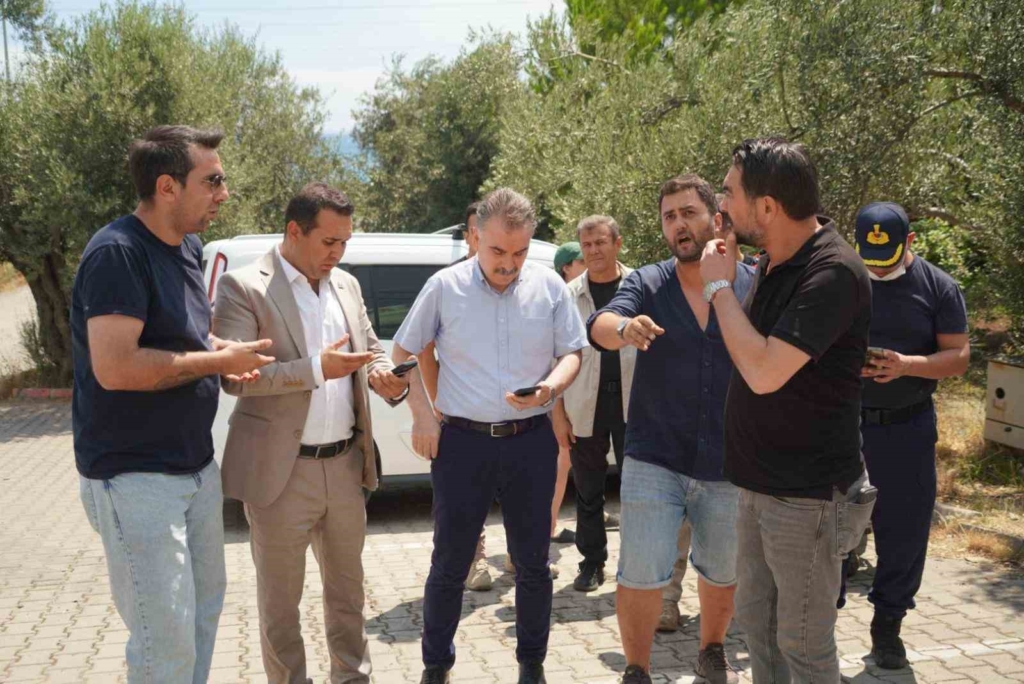 Edremit Kaymakamı Odabaş’tan yangın açıklaması