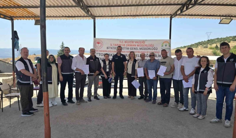 4,5 milyon kiloluk karpuz üretimine ‘temiz’ raporu