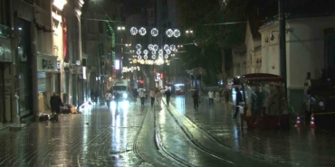 İstanbul Avrupa Yakası’nda beklenen yağış başladı