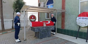 Emekli Binbaşı Özcan Yıldız’a askeri törenle veda