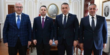 Bilecik heyeti Adalet Bakanı Gürlek ile kentteki çalışmaları ve projeleri değerlendirdi