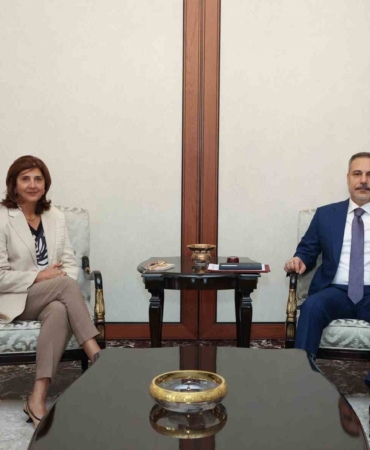 Bakan Fidan, BM Genel Sekreteri’nin Kıbrıs Konusunda Şahsi Temsilcisi Cuellar’ı kabul etti